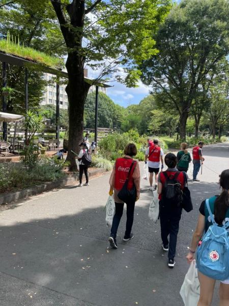 駒澤公園そうじ画像