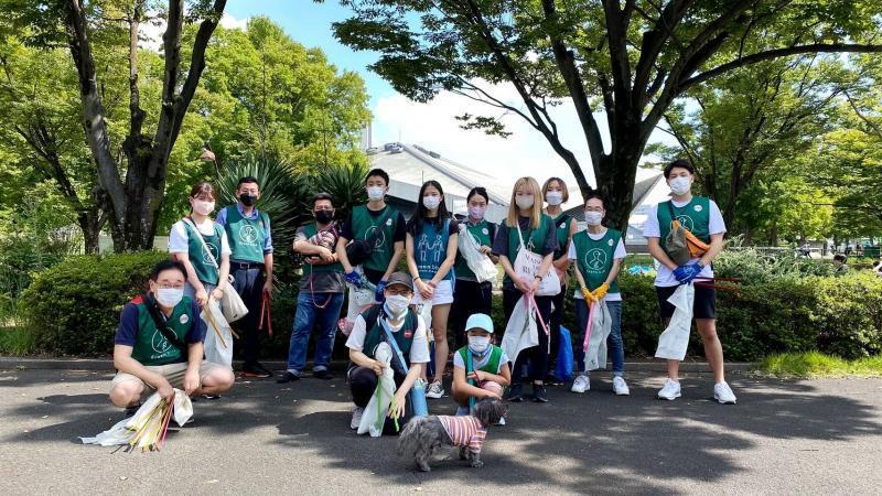 駒澤公園そうじ画像