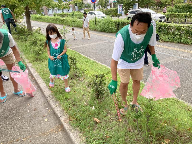 辻堂駅！街ゴミ拾い！画像