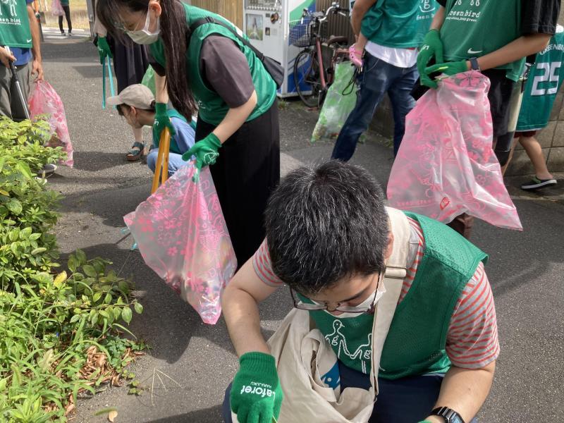 辻堂駅！街ゴミ拾い！画像