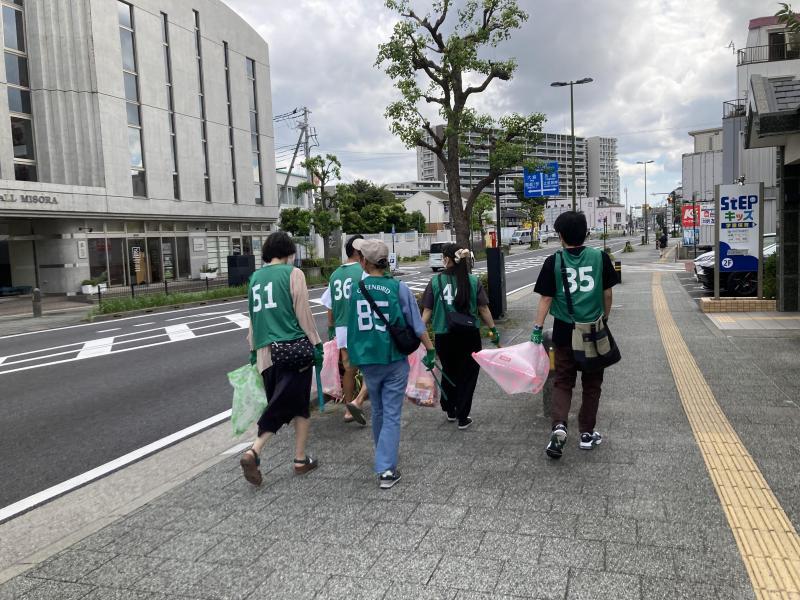 辻堂駅！街ゴミ拾い！画像