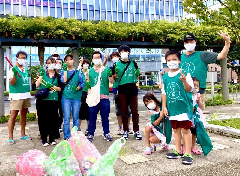 辻堂駅！街ゴミ拾い！画像