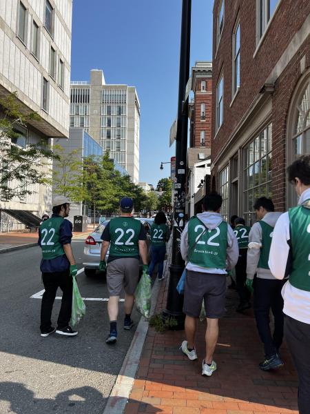 ボストンチーム　9月お掃除画像