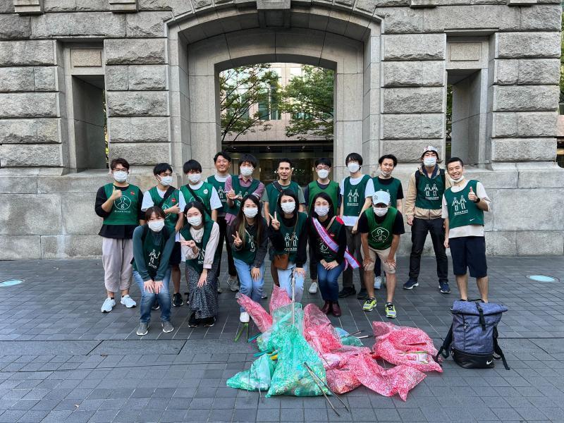 【北新地】大所帯になった定例おそうじ【9月第4土曜日】画像