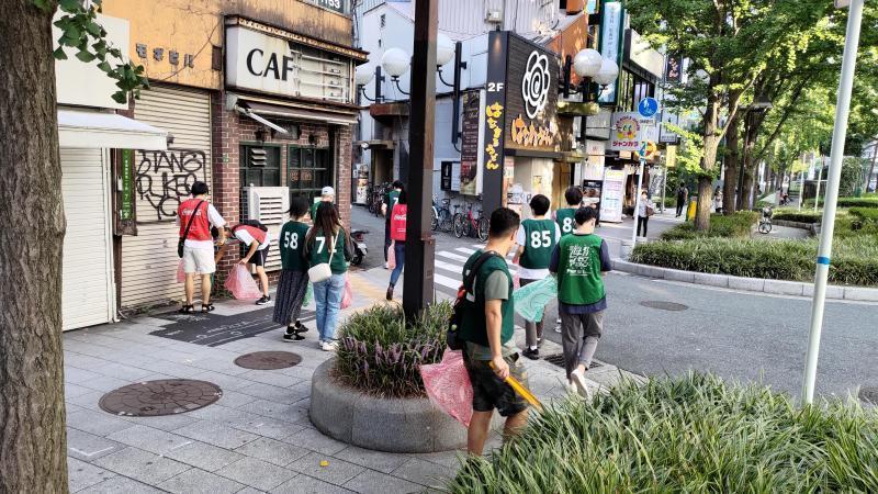 【北新地】大所帯になった定例おそうじ【9月第4土曜日】画像