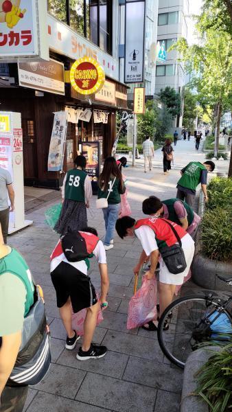 【北新地】大所帯になった定例おそうじ【9月第4土曜日】画像