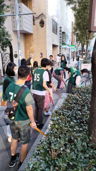 【北新地】大所帯になった定例おそうじ【9月第4土曜日】画像