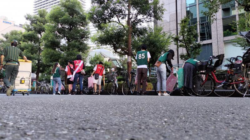 【北新地】大所帯になった定例おそうじ【9月第4土曜日】画像