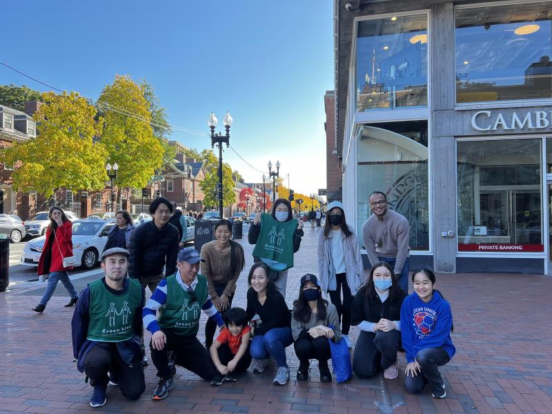 ボストンチームお掃除画像