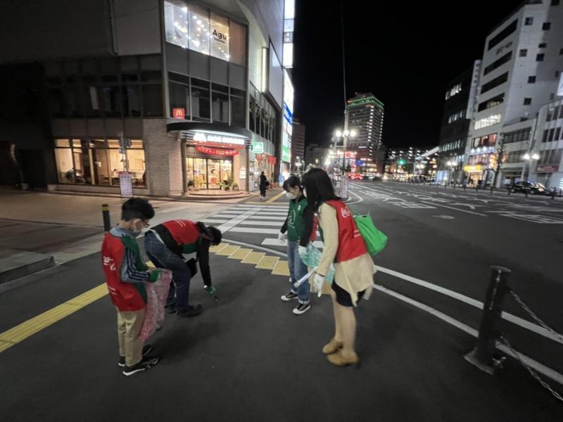 大分チーム10月定例そうじ画像