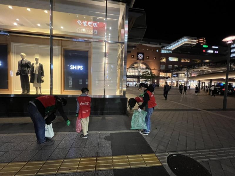 大分チーム10月定例そうじ画像