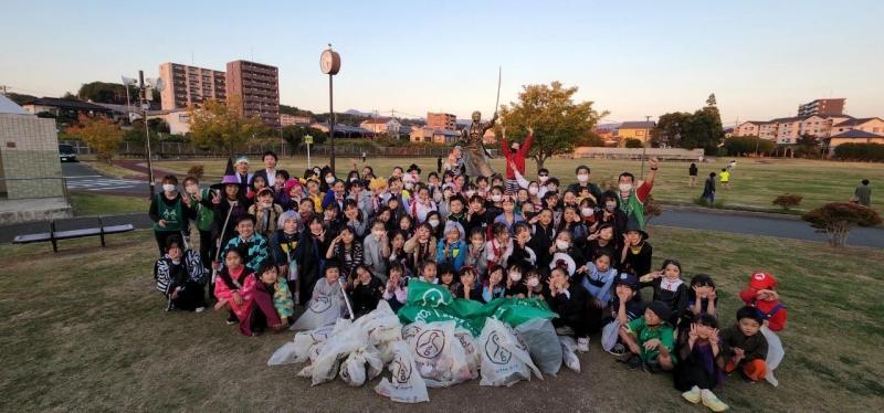 ハロウィンパレードそうじ with グリーンバード阿蘇大津 お疲れ様でした！画像