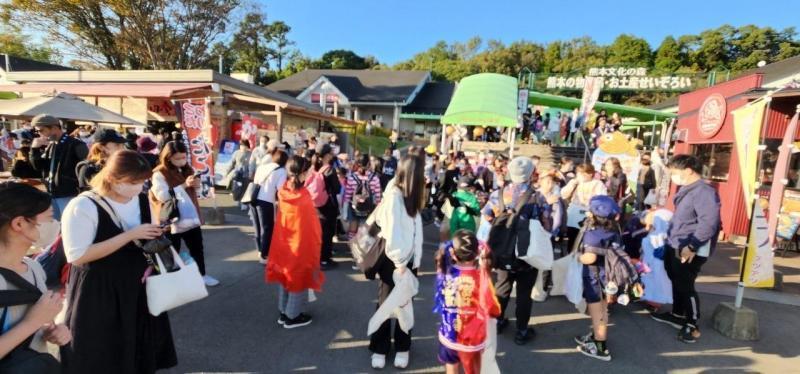 ハロウィンパレードそうじ with グリーンバード阿蘇大津 お疲れ様でした！画像