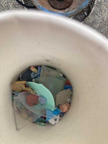 湘南！江ノ島片瀬西浜海岸マイクロプラスチックビーチクリーン！画像