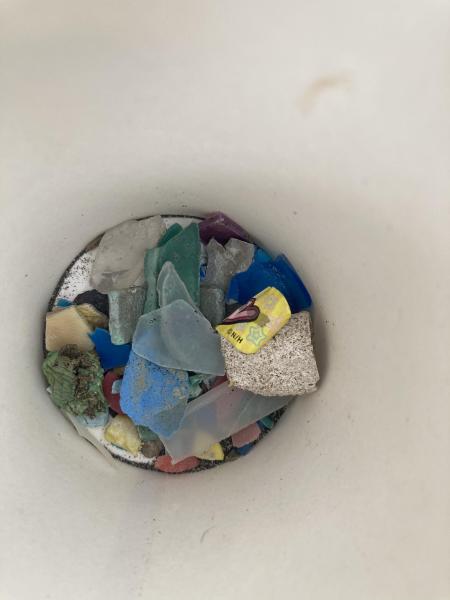 湘南！江ノ島片瀬西浜海岸マイクロプラスチックビーチクリーン！画像