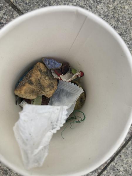 湘南！江ノ島片瀬西浜海岸マイクロプラスチックビーチクリーン！画像