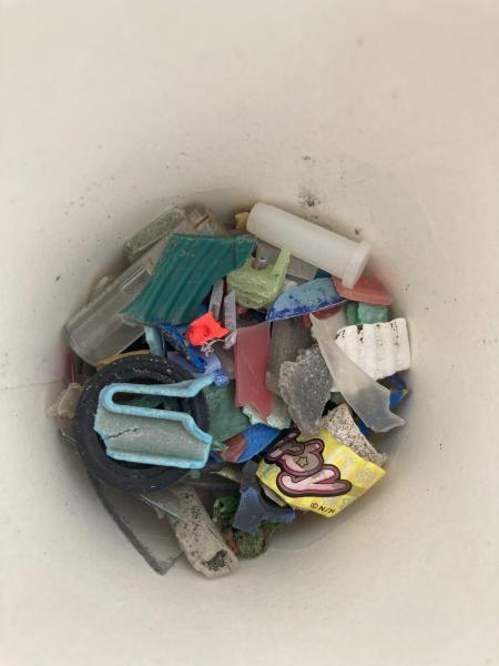 湘南！江ノ島片瀬西浜海岸マイクロプラスチックビーチクリーン！画像