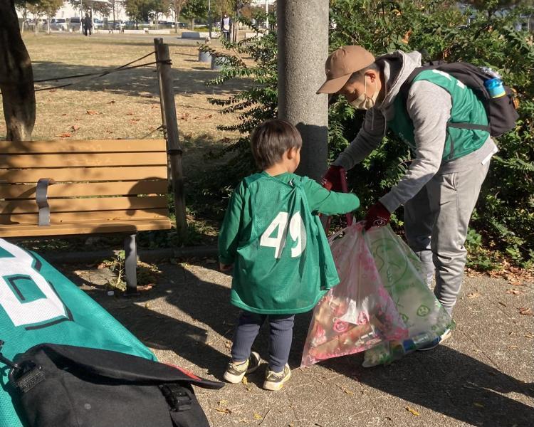 辻堂駅！街ゴミ拾い！画像