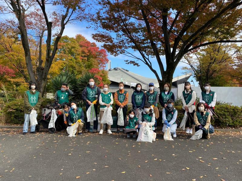 駒沢公園おそうじ画像