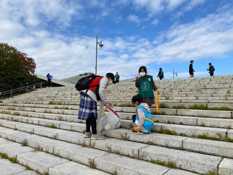 駒沢公園おそうじ画像