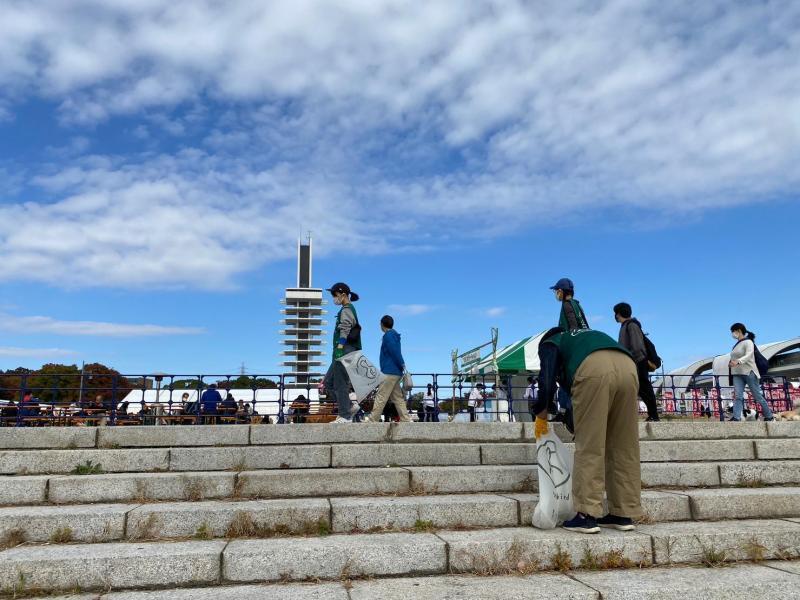 駒沢公園おそうじ画像