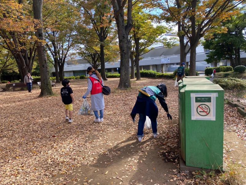 駒沢公園おそうじ画像