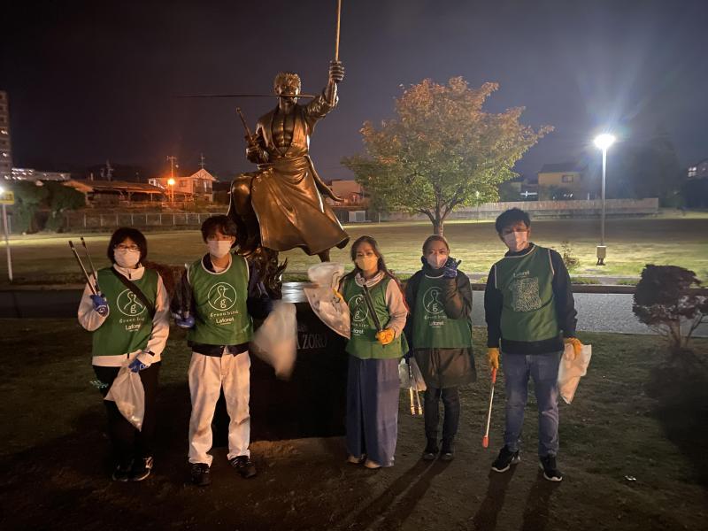 寒くなってきました。初参加増えてうれしいお掃除画像