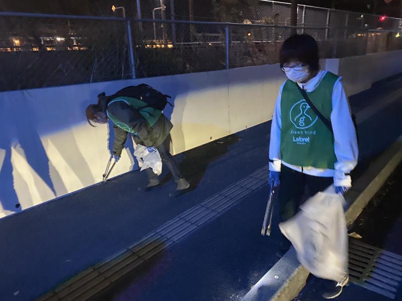 寒くなってきました。初参加増えてうれしいお掃除画像