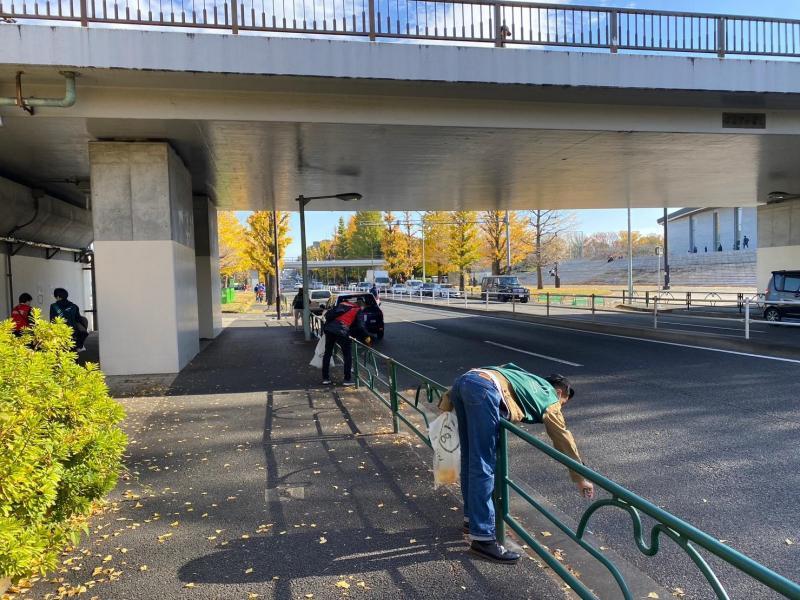 駒沢公園おそうじ画像