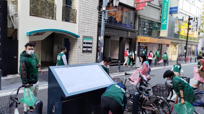 【北新地】グローバル化してきた定例おそうじ【11月第4土曜日】画像