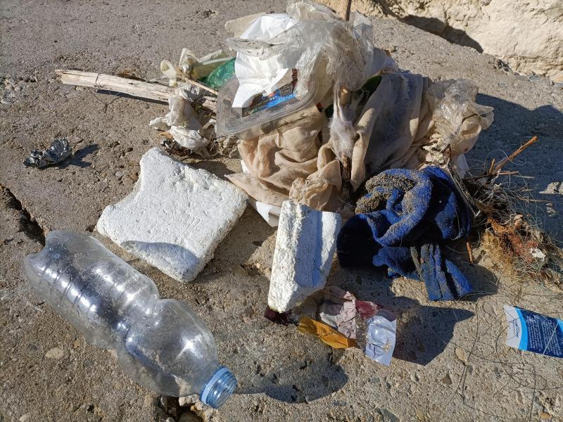 海で年末大掃除!画像