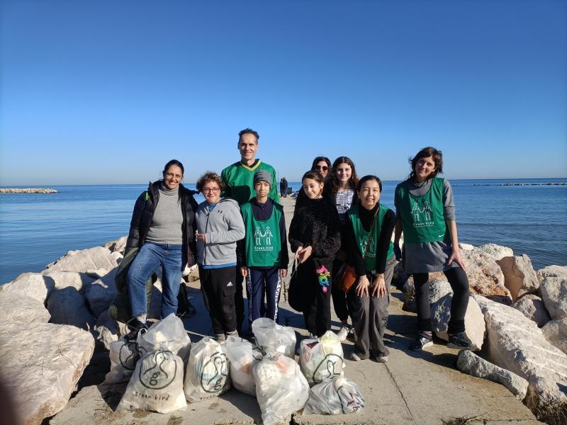 海で年末大掃除!画像
