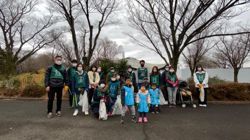 駒沢公園おそうじ画像