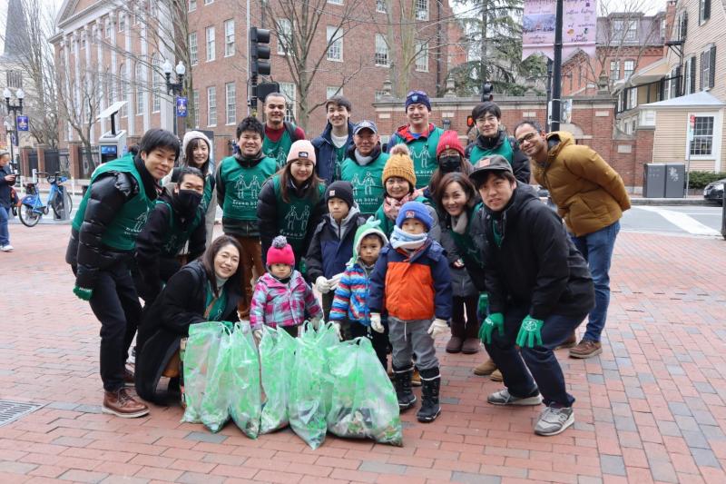ボストンチーム　1月お掃除画像