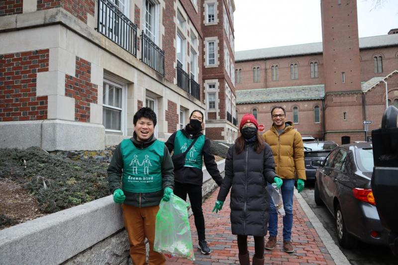 ボストンチーム　1月お掃除画像
