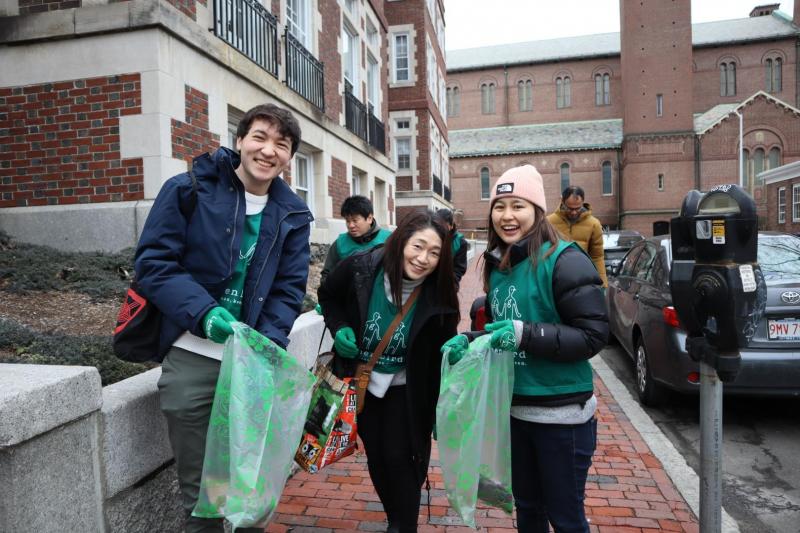 ボストンチーム　1月お掃除画像