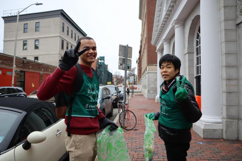 ボストンチーム　1月お掃除画像