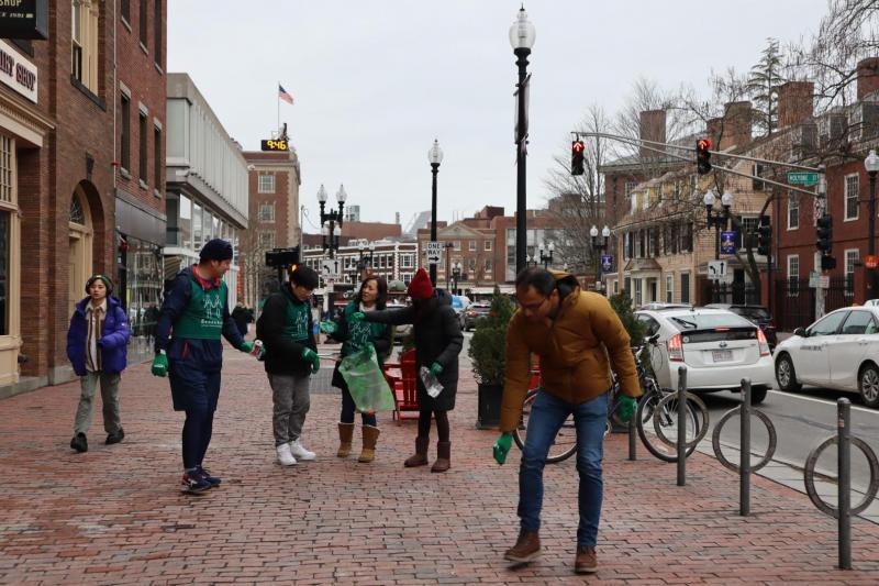 ボストンチーム　1月お掃除画像