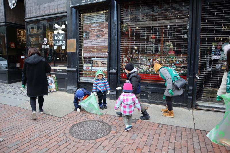 ボストンチーム　1月お掃除画像