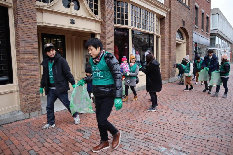ボストンチーム　1月お掃除画像