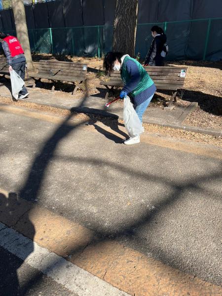 駒沢公園おそうじ画像