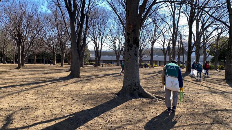 駒沢公園おそうじ画像