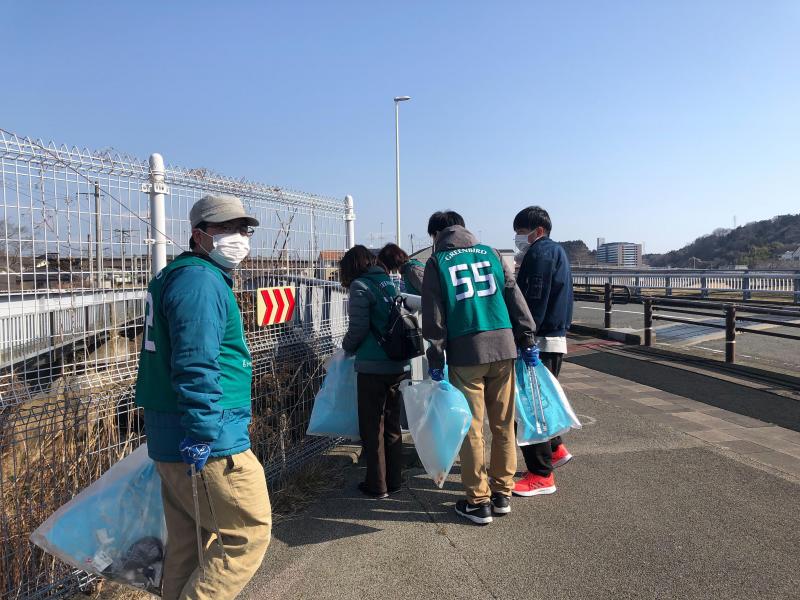 定例おそうじ＠内郷駅画像