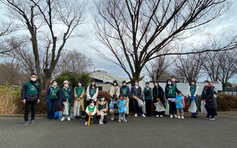 駒沢公園おそうじ画像