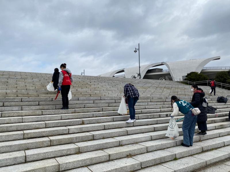 駒沢公園おそうじ画像
