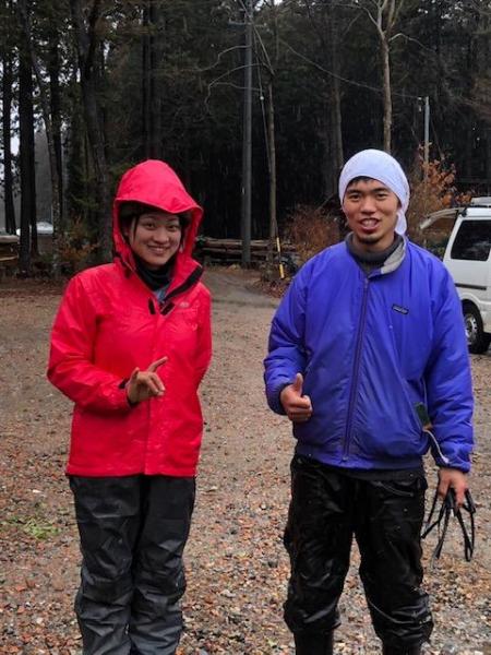 南信州チーム　森での活動　羽釜ご飯画像