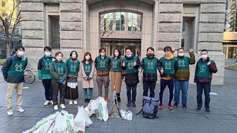 【北新地】おもろごみてんこ盛りな定例おそうじ【2月第4土曜日】画像