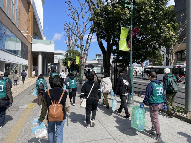 定例おそうじ＠いわき駅画像