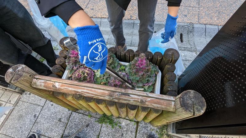 定例おそうじ＠いわき駅画像