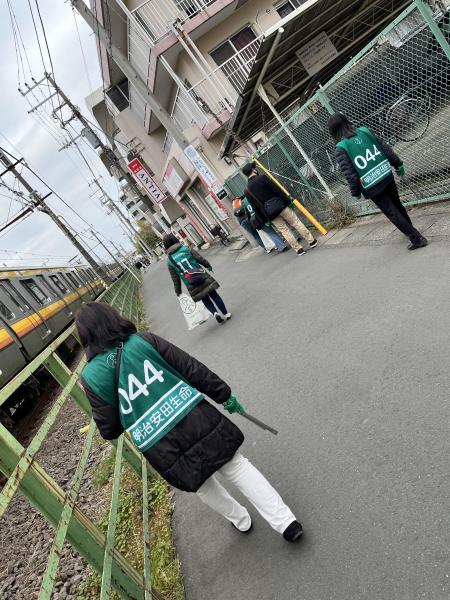 登戸お掃除！画像